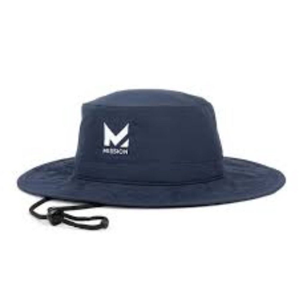 Mission Cooling Everywhere Polyester Hat-Navy New With Tags One Size